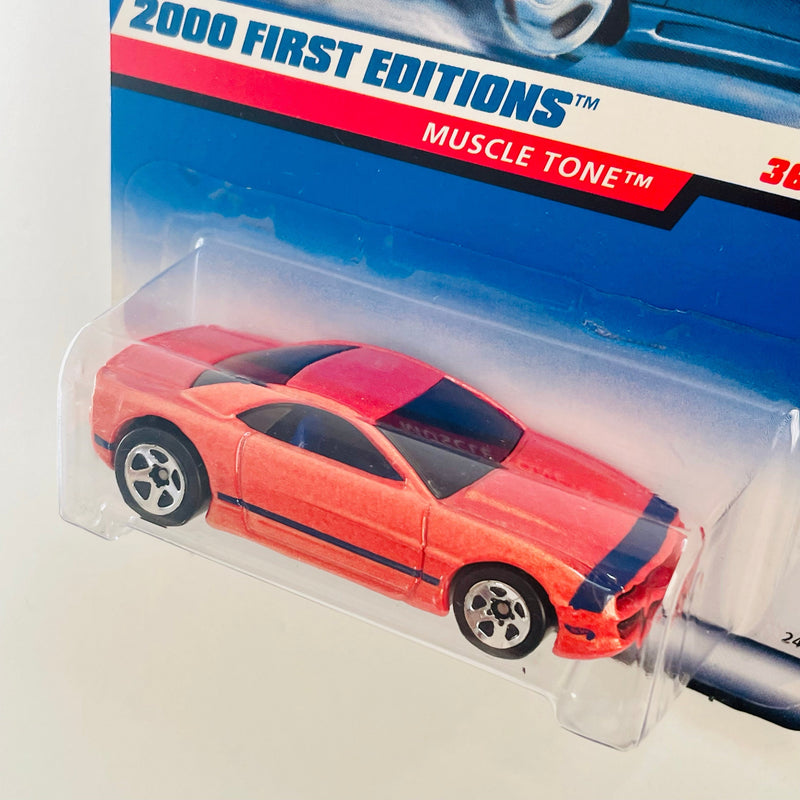 2000 Hot Wheels First Editions Muscle Tone naranja metálico 5SP