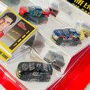 1997 Racing Champions NASCAR 1:144 Set de 5 - Chad Little 97 John Deere, Jeff Gordon 24 DuPont, Robby Gordon 40 Team Sabco, Ernie Irvan 28 Havoline, Brett Bodine 11 Close Call