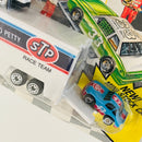 1992 Racing Champions NASCAR 1:144 Racing Team Richard Petty STP Trailer Camión con Auto 43 STP Pontiac