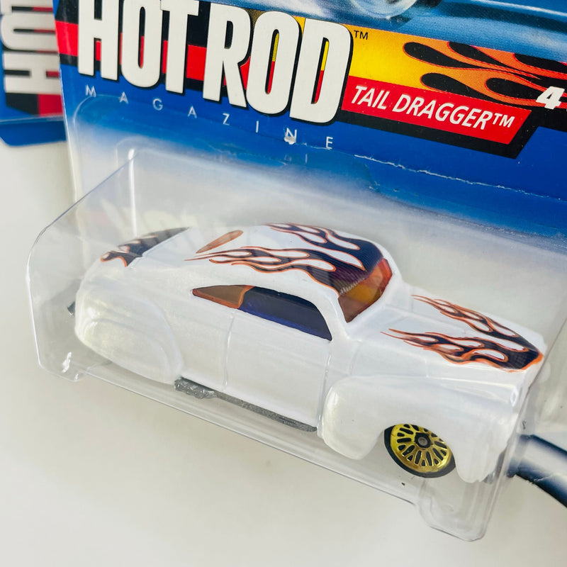 2000 Hot Wheels Hot Rod Magazine Series Colección Set de 4 - Phaeton, Track T, Tail Dragger 41 Ford Coupe, 33 Ford Roadster