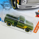 2020 Hot Wheels HW Hot Trucks 69 Chevy Pickup verde oliva MC5 - Básico del STH