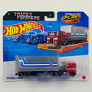 2024 Hot Wheels Track Fleet Transformers Optimus Prime rojo DD8 Primera Edición