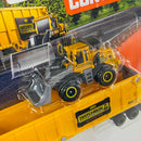 2023 Matchbox Convoys Ford Cargo & Dump Trailer con Quarry King naranja Camión y Maquinaria de Construcción