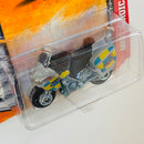 2013 Matchbox MBX Heroic Rescue BMW R-1200 RT-P Police Motorcycle gris