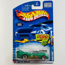 2002 Hot Wheels Masters of the Universe He-Man Man At Arms Double Vision 093 verde metálico LW