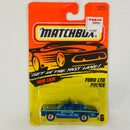 1996 Matchbox New Look Ford Ltd Police 16 azul metálico