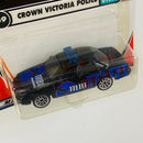 2001 Matchbox Pull Over! 1997 Ford Crown Victoria Police Car 49 negro