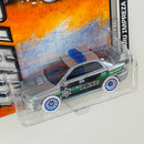 2012 Matchbox MBX Artic Subaru Impreza Police plata