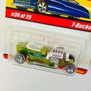 2005 Hot Wheels Classics Series 1 1923 Ford T-Bucket verde Spectraflame 7SP base ZAMAC