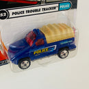 2000 Matchbox Police Trouble Tracker 52 azul Primera Edición