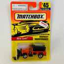 1997 Matchbox Chevrolet Highway Maintenance 45 naranja