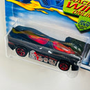 2002 Hot Wheels Yu-Gi-Oh! Power Pistons 083 negro 5SP base ZAMAC