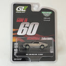 2025 Greenlight Hollywood Hobby Exclusive Gone in 60 Seconds 60 Segundos 1967 Ford Mustang Eleanor Silver Chrome Edition cromado Llantas de Goma