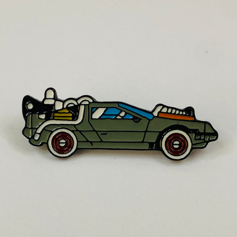 Pin Volver al Futuro Back to the Future III 1955 Time Machine DeLorean DMC-12