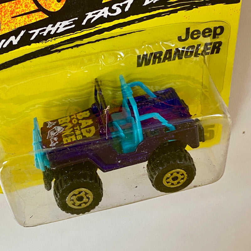 1995 Matchbox Jeep Wrangler 5 morado