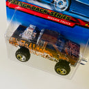 2000 Matchbox Attack Pack Series Nissan Truck marrón metálico SB