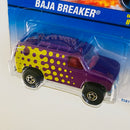 1997 Matchbox Baja Breaker 128 morado metálico BW base ZAMAC
