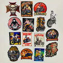 Set de 15 Stickers de Motos Custom y Cultura Biker