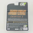 2025 Greenlight Hollywood John Wick Chapter 4 Plymouth Cuda negro Llantas de Goma