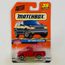 1998 Matchbox Classic Decades 56 Ford Pick Up 35 rojo