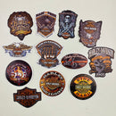 Set de 12 Stickers de Motos Harley Davidson