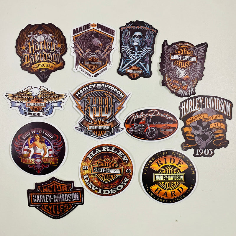 Stickers de Motos Harley Davidson Serie 2  – Precio Unitario