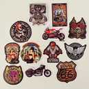 Set de 12 Stickers de Motos Custom y Cultura Biker