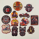 Set de 13 Stickers de Motos Custom y Cultura Biker