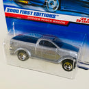 2000 Hot Wheels First Editions Dodge Power Wagon plata metálico SB Primera Edición