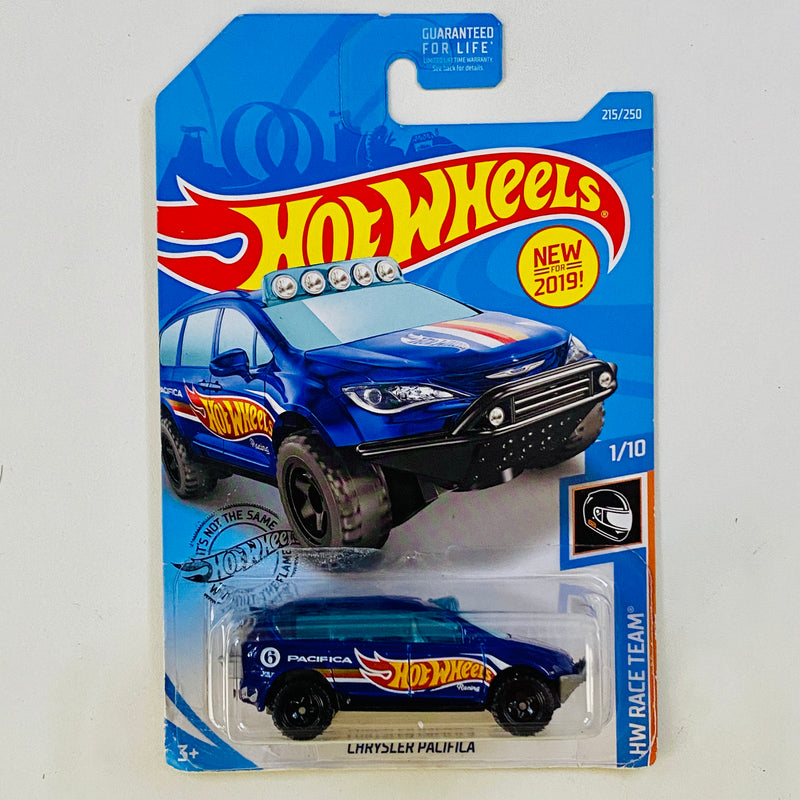 2019 Hot Wheels HW Race Team Chrysler Pacifica azul BAJA5 Primera Edición