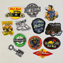Set de 12 Stickers de Carros Hot Rods y Garaje de Autos Custom