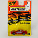 1995 Matchbox Super Fast BMW 850i 49 rojo Abre Puertas