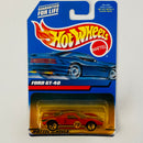 2000 Hot Wheels Ford GT-40 rojo 5SP - Detalle Burbuja