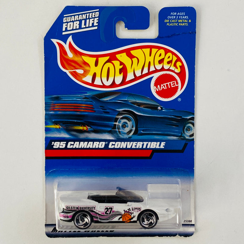 2000 Hot Wheels 95 Camaro Convertible blanco SB