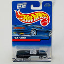 2000 Hot Wheels 63 T-Bird Ford negro metálico LW base ZAMAC