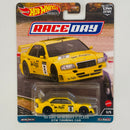 2023 Hot Wheels Premium Car Culture Race Day 94 AMG-Mercedes C Class DTM Touring Car amarillo Llantas de Goma RR