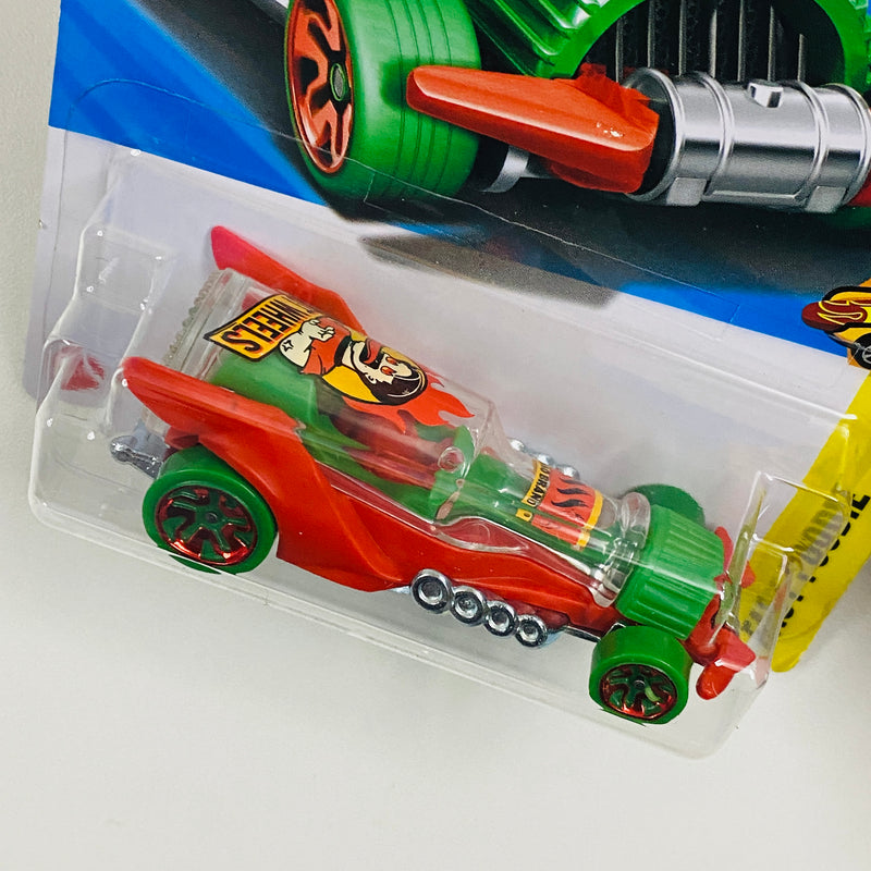 2025 Hot Wheels Fast Foodie Hot Wheengs rojo ID base ZAMAC Primera Edición