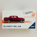 2021 Hot Wheels id Rod Squad 56 Chevy Bel Air rojo spectraflame id