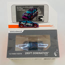 2021 Hot Wheels id Drift Domination 12 Ford Fiesta morado spectraflame id