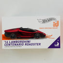 2020 Hot Wheels id 16 Lamborghini Centenario Roadster rojo spectraflame id
