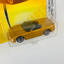 2008 Matchbox Sports Cars 00 Chevrolet Corvette Convertible dorado metálico