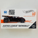 2021 Hot Wheels id DC Batman Justice League Batmobile rojo spectraflame id