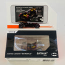 2021 Hot Wheels id DC Batman Justice League Batmobile rojo spectraflame id