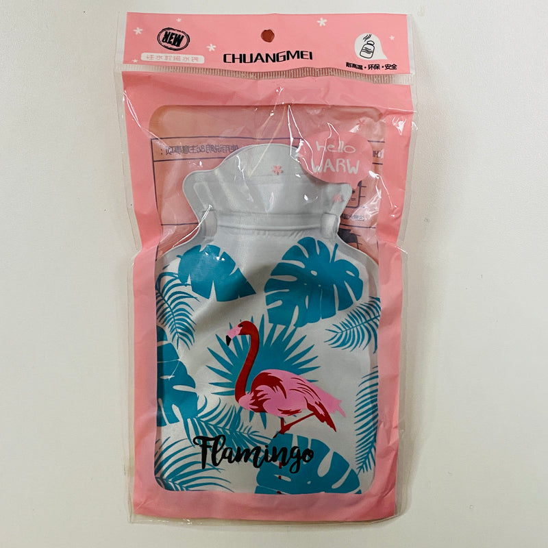 Bolsa Térmica para Agua Caliente Kawaii Flamingo 10x16cm