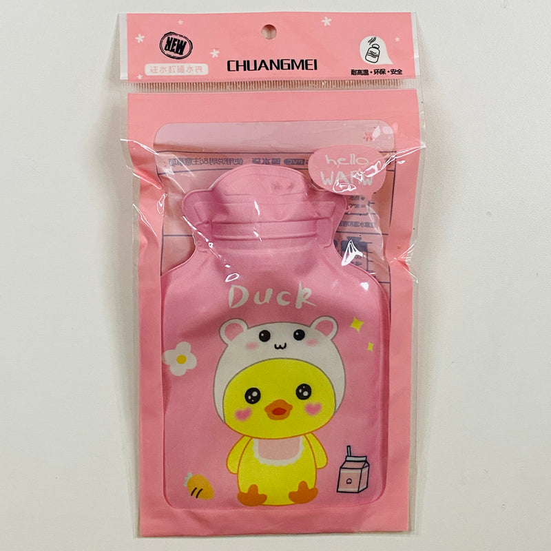 Bolsa Térmica para Agua Caliente Kawaii Pato Duck 10x16cm