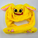 Gorro Kawaii de Monstruo Afelpado con Orejas Móviles
