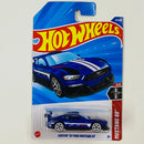 2025 Hot Wheels Mustang 60th Anniversary Custom 18 Ford Mustang GT azul Y5