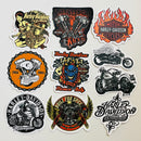 Set de 10 Stickers de Motos Harley Davidson