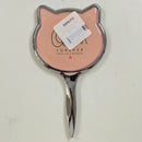 Espejo de Mano Kawaii Forever Shine Like a Diamond con Orejas de Gato