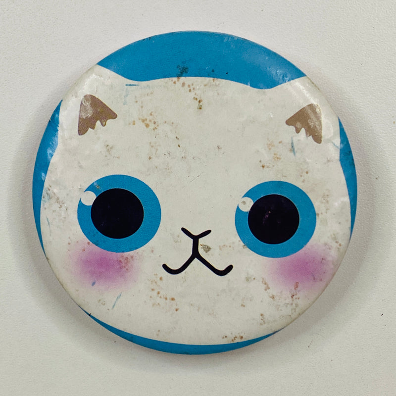 Espejo de Bolso Kawaii con Doble Espejo - Diseño Gatito Blanco